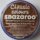 Краска для лица и тела 18мл. бежево-коричневый "Snazaroo"