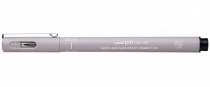 Линер-кисть Uni Pin Fine Line Brush светло-серый