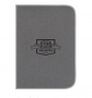 Блокнот А6S Dark Grey 95х138 мм., 40 листов кремовой бумаги 80 г/м2