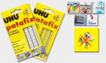 Клеящие подушечки UHU Patafic желтые, 80шт., 50140, 44390