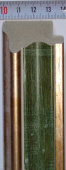 Багет пластиковый (1м. L-2,9м.) BR 1263-116 "Ю.Корея"/ F T.4122.A-8-38