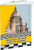 Папка для черчения А2, 10 л. 180 гр., из отдельных листов чертёжной бумаги марки А (ватман)