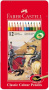 Набор акварельных детских карандашей GRIP 2001, в металлической коробке, 12 шт. "Faber-Castell"