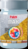 Лак декоративный с блестками "Palizh", серебро 0,2 кг., №191